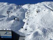 Langwiedbahn - 4pers.| Seggiovia ad alta velocità (ad agganciamento automatico) con cupole di protezione