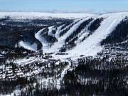 Vista sulle piste di Tandådalen
