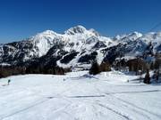 Vista sulle piste del Gartnerkofel