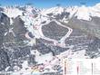 Mappa delle piste del comprensorio sciistico Ladurns