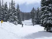 Pista presso la seggiovia Great Western Express