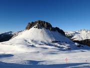 Il Passo Rolle con le sue caratteristiche montagne rocciose