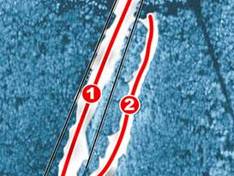 Mappa delle piste Misinatető (Pécs)