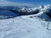 Piste facili nel settore Crêtes