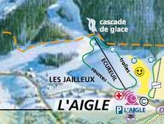 Mappa delle piste Parc de loisirs de l'Aigle - Lans en Vercors