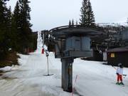 Rödkulleliften 1 - Skilift con T-bar/ancora