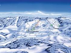 Mappa delle piste Bedřichov