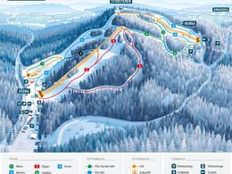 Mappa delle piste Storstenshöjden