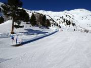 Tappeto mobile presso la stazione a monte della cabinovia Haideralm
