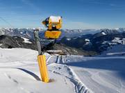 Potente innevamento artificiale allo Spieljoch