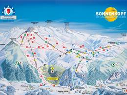 Mappa delle piste Sonnenkopf - Klösterle