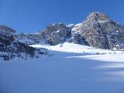 Facile discesa Burgstall sotto le Kalkkögel