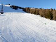 Pista facile e larga Le Ciaune