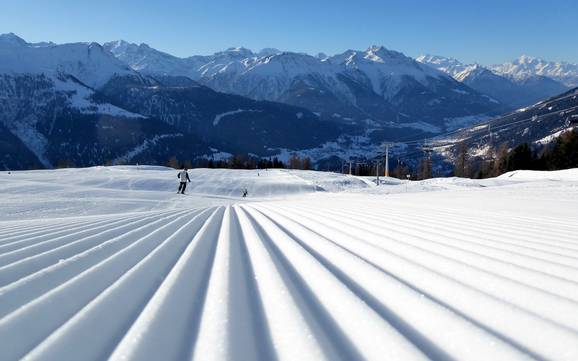 Preparazione delle piste Goms – Preparazione delle piste Bellwald