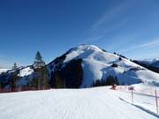 Pista Kleine Salve a Itter con vista sulla Hohe Salve