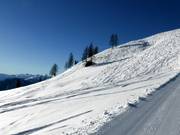 Si trova un po' di neve fresca