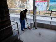 L'ingresso viene sempre mantenuto pulito.