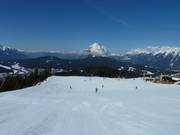 Pista facile all'altezza del Murmelebaus