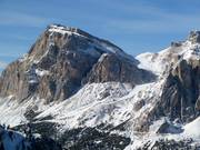 Vista sulla pista n. 2 dal Lagazuoi