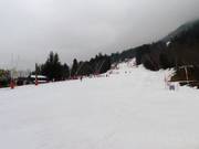 Pista per principianti presso la sciovia du Grepon