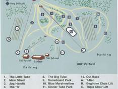 Mappa delle piste Blue Marsh