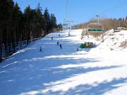 Parte inferiore della pista di collegamento verso la Kappe