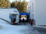 Stazione a valle: cassa, WC, noleggio sci e scuola di sci