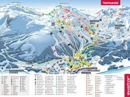 Mappa delle piste Hemsedal