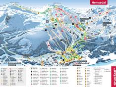 Mappa delle piste Hemsedal