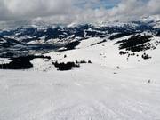 Vista dal Mont Joux su Megève verso Le Jaillet