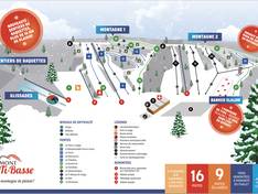 Mappa delle piste Mont Ti-Basse - Baie-Comeau