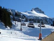Rossstellebahn - 8pers.| Seggiovia ad alta velocità (ad agganc. autom.) con cupola di prot. e riscald. sedile