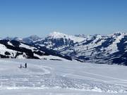 Vista dalla Resterhöhe fino al Kitzbüheler Horn