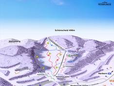 Mappa delle piste Hartenrod