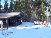 Snack presso la Bergwachthütte
