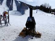 Camino aperto alla stazione a valle