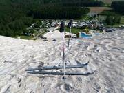 Vista dalla stazione a monte Monte Kaolino
