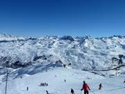 La parte orientale di Les Menuires