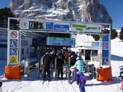 Informazioni alla partenza della seggiovia