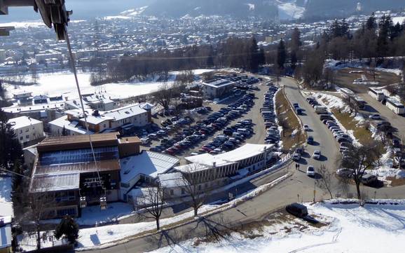 Gruppo del Schober: Accesso nei comprensori sciistici e parcheggio – Accesso, parcheggi Zettersfeld - Lienz