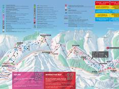 Mappa delle piste Disentis