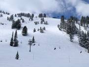 Pendii ripidi presso la seggiovia Powderhorn II