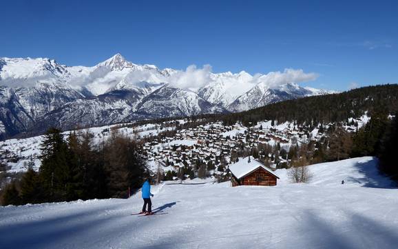 Vispertal (Valle della Vispa): Offerta di alloggi dei comprensori sciistici – Offerta di alloggi Bürchen/Törbel - Moosalp