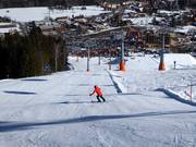 Discesa a valle nera