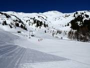 Area di esercitazione Valatsch presso la stazione a monte della cabinovia Haideralm
