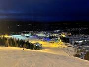 Sci notturno a Hundfjället (Sälen)