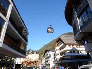 La funivia Silvrettabahn parte direttamente da Ischgl.