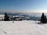 Discesa facile al Kleiner Fichtelberg