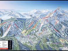 Mappa delle piste Big Sky Resort