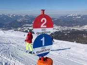 Segnaletica chiara delle piste